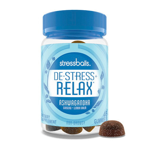 Stressballs DeStress and Relax Ashwagandha Gummies, 46 Ea